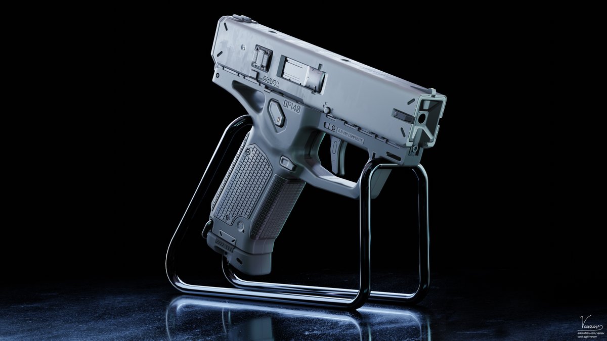 Z7000k's tweet photo. #b3d #concept_art #hardops #DECALMachine
Time to post my (somewhat) recent lineup of pistol designs on Artstation.
It worked out into a nifty little collection, didn't it? Fun seeing them all together like this.
https://t.co/UjkWTiim7x https://t.co/8u29anHtjP