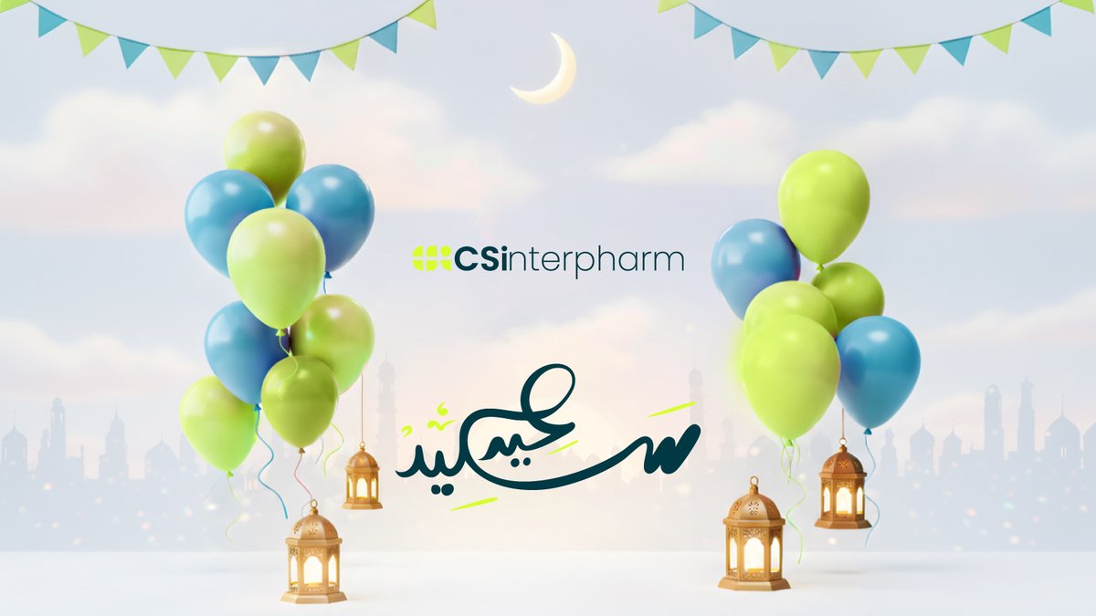 csinterpharm's tweet photo. كل عام وأنتم بخير
وعيدكم مبارك 🌙
Wishing you a blessed Eid
Eid Mubarak 🌙

#عيد_الفطر #EidMubarak #EidAlFitr #CSI https://t.co/pKPGuglo1L