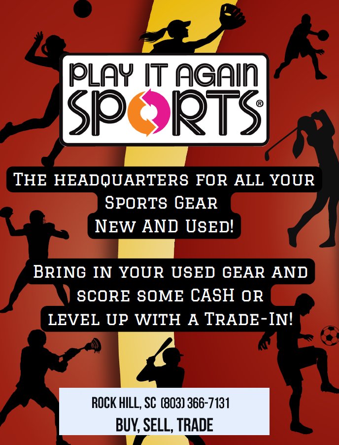 WUEagles's tweet photo. 𝐒𝐏𝐎𝐍𝐒𝐎𝐑 𝐒𝐏𝐎𝐓𝐋𝐈𝐆𝐇𝐓
Thank you to Play it Again Sports for all your support! 🥎
Located right here in Rock Hill, check them out for your equipment needs + more!
https://t.co/mORXfx8xqG https://t.co/QqHS0FKnAp