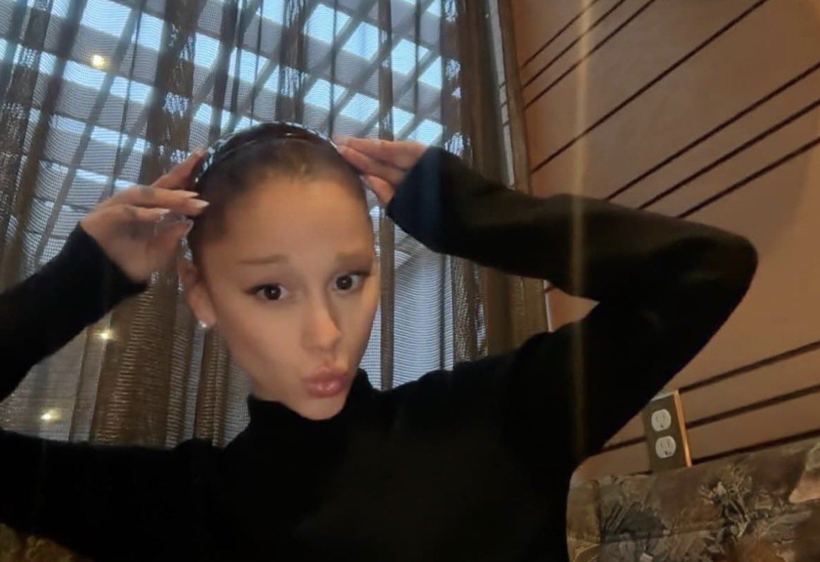 Ariana fake tweet media