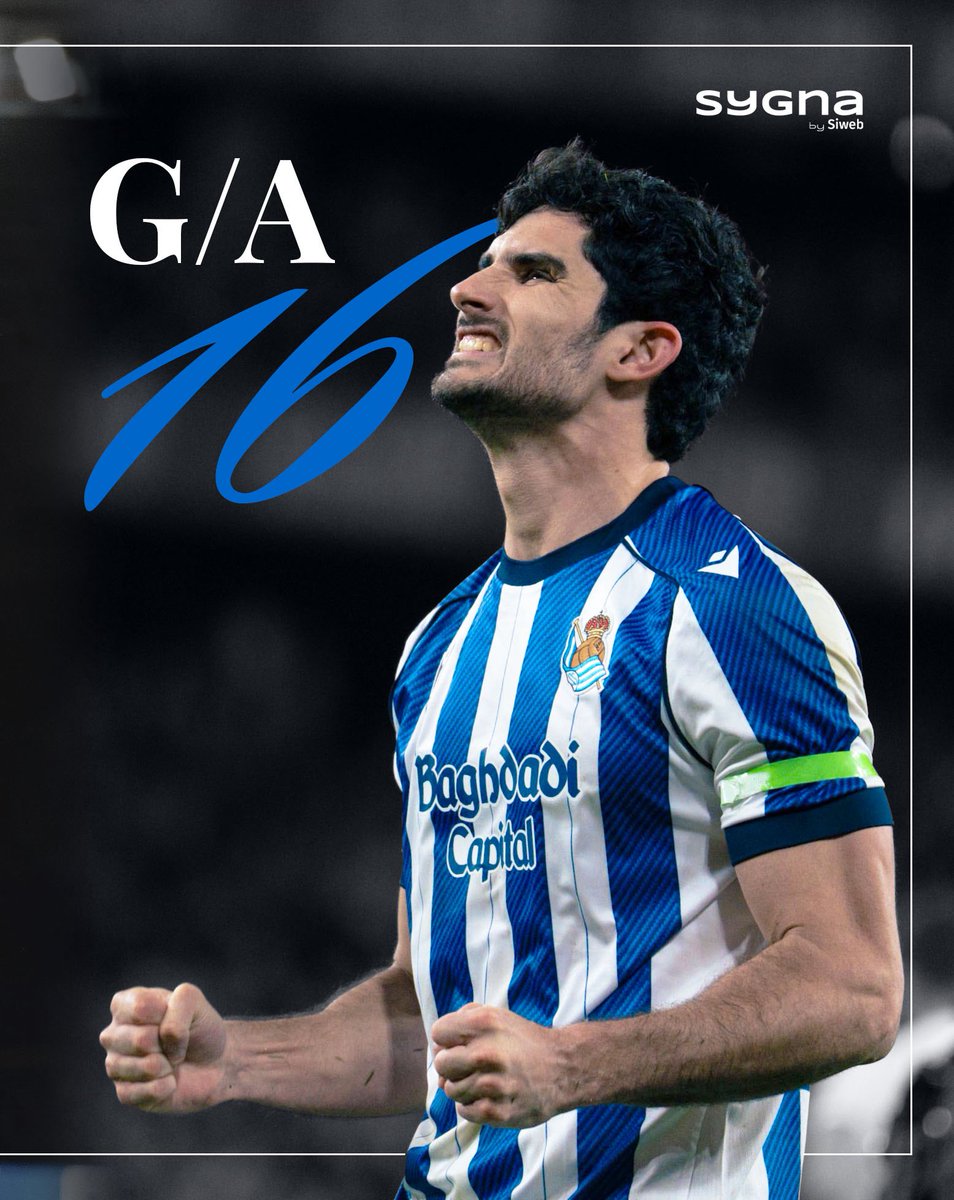 RealSociedadEUS's tweet photo. 🔥 Bien artean, 𝟑𝟑 gol parte-hartze denboraldi honetan.
𝐆𝐞𝐥𝐝𝐢𝐞𝐳𝐢𝐧𝐚𝐤. ❤️🔥
#RSStats https://t.co/EnOJbJaev1