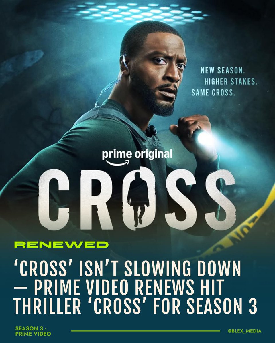 tamieka_den's tweet photo. Let's Go 🔥🔥🔥 I love to see it 
Paradise Season 3
Cross Season 3 
#paradise #paradiseseason2 #fx #hulu
#alexcross #cross #crossprime #crossonprime #primevideo https://t.co/7N4xAjnfJx
