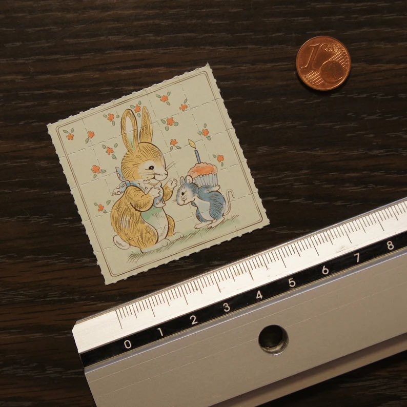 lsd_acid0's tweet image. Bunny Cute Rarity Blotter Art Very Rare Unique Print, 4x 5 x 5 cm
#blottercollection #artdetails #patternart #trippycolors #designinspo