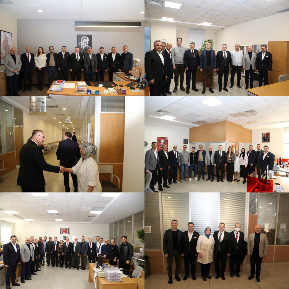 ikitelli_OSB's tweet photo. Yönetim Kurulu Başkanımız Mehmet Mutlu ve Yönetim Kurulu Üyelerimiz, Ramazan Bayramı vesilesiyle çalışanlarımızı yerinde ziyaret ederek bayram tebriklerini ilettiler.

Gücünü emeğinden ve birliğinden alan İOSB ailemizle bir arada olmanın mutluluğunu yaşıyoruz. Bu vesileyle, tüm çalışma arkadaşlarımıza sağlık ve huzur dolu bir bayram diliyoruz.
