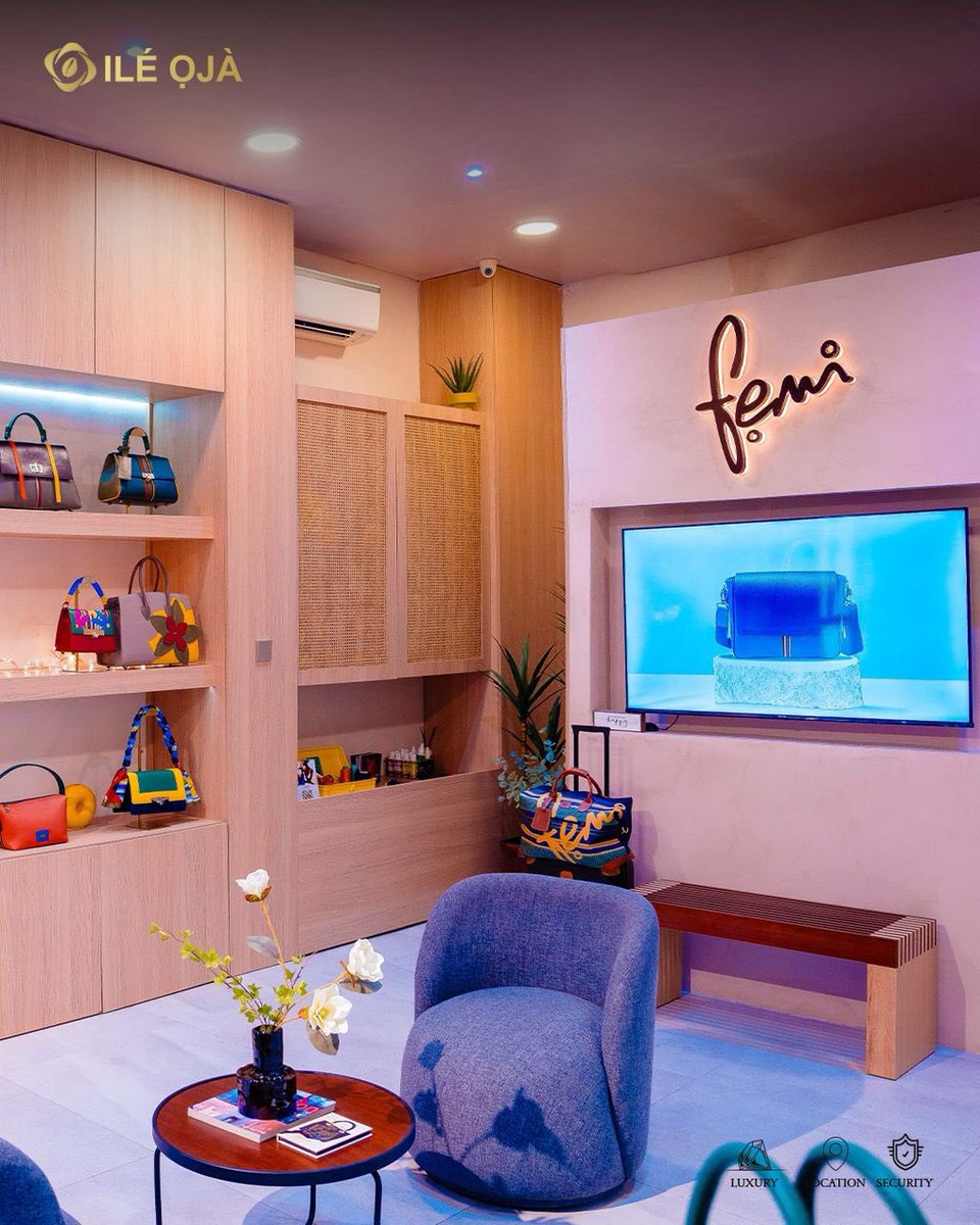 The right bag changes everything.

Femi Handbags at Ilé Ọjà Mall, Victoria Island, structured, refined, and built to carry your look properly.

#FemiHandbags #IleOjaMall #LagosStyle