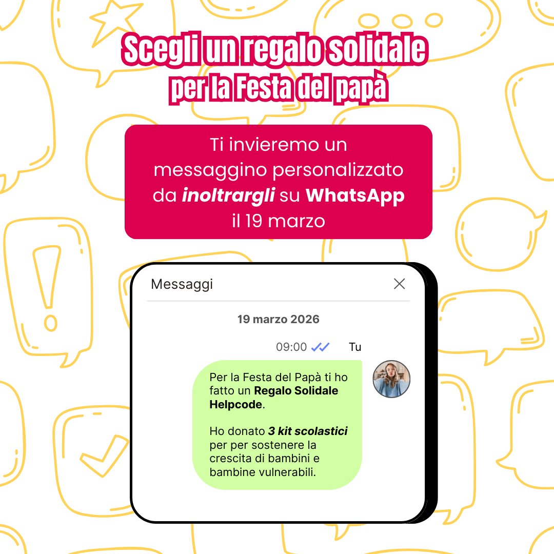 Helpcode Italia tweet media