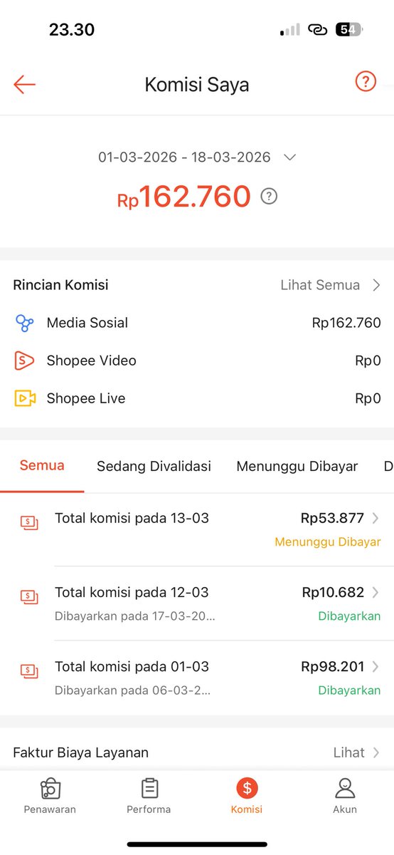 oveilminker's tweet photo. Lumayan banget shopee affiliate buat iseng2 ngumpulin receh 😆 https://t.co/2RdzfLHln1