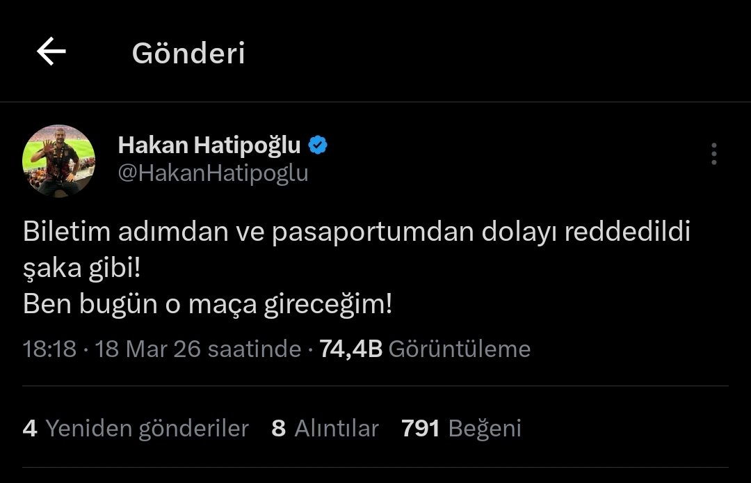 Tribün Doluluk tweet media