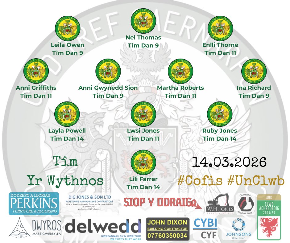 CPD Merched Tref Caernarfon tweet media