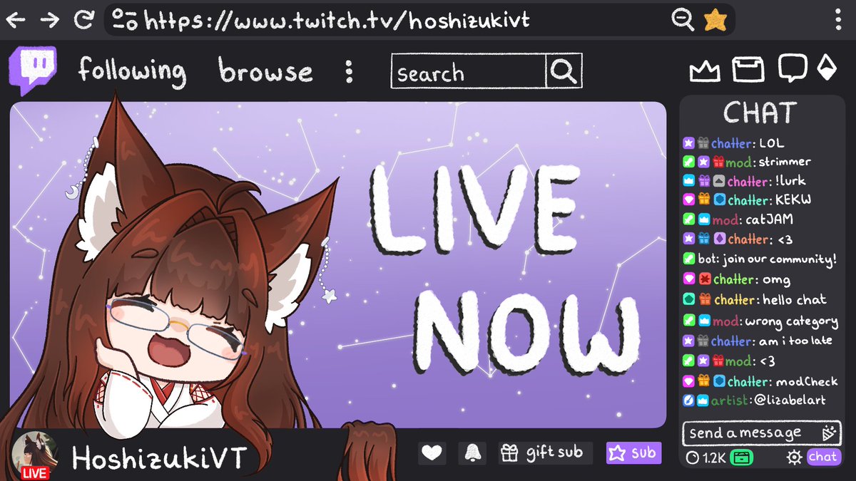 ⛩️Shrine Time ist Prime Time⛩️

Heute gibt es Kunst im Schrein!
Wir machen Diamond Art und Co-Arten mit <a href="/TaLahs_Tales/">🍄💚Ta'Lah🌿🌱</a> 

Kommt gerne vorbei und verbringt einen Comfy Abend mit uns~