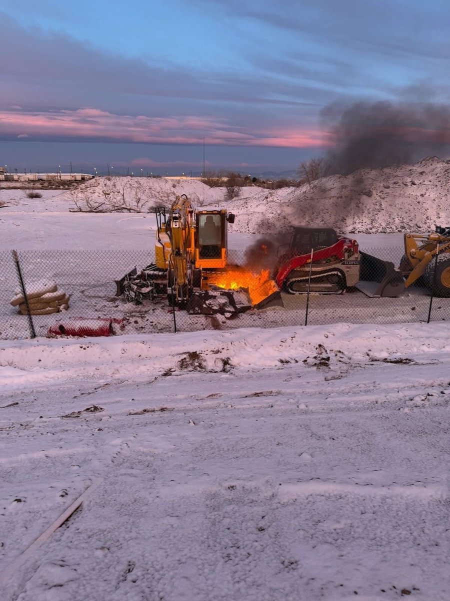 Drug addicted vagrants set fire to a contractor’s heavy equipment on a job site, causing thousands of dollars in damage that the contractor will have to absorb.

Contractors across the city report ongoing issues: numerous vehicles and pieces of equipment stolen, plus thousands of