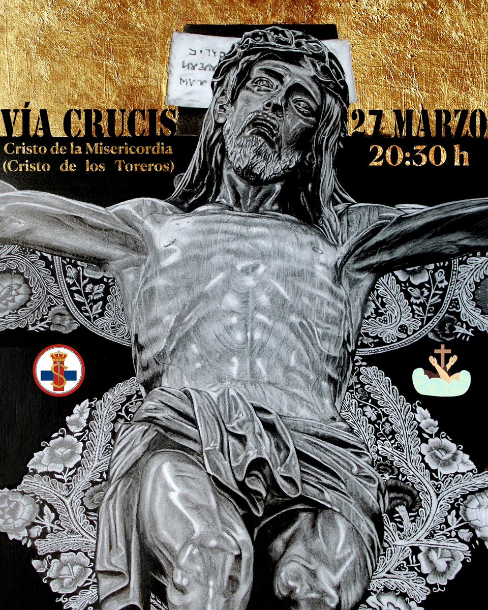 archimedinaceli's tweet photo. VÍA CRUCIS

El viernes 27 de marzo, Viernes de Pasión, a las 20:30h. tendrá lugar la procesión y rezo solemne del Vía Crucis, con la imagen del Cristo de la Misericordia, por el castizo barrio de Las Letras.

#MedinaceliMadrid
#CristoDeLosToreros
#ViaCrucis26 https://t.co/fMkAW6UwNT
