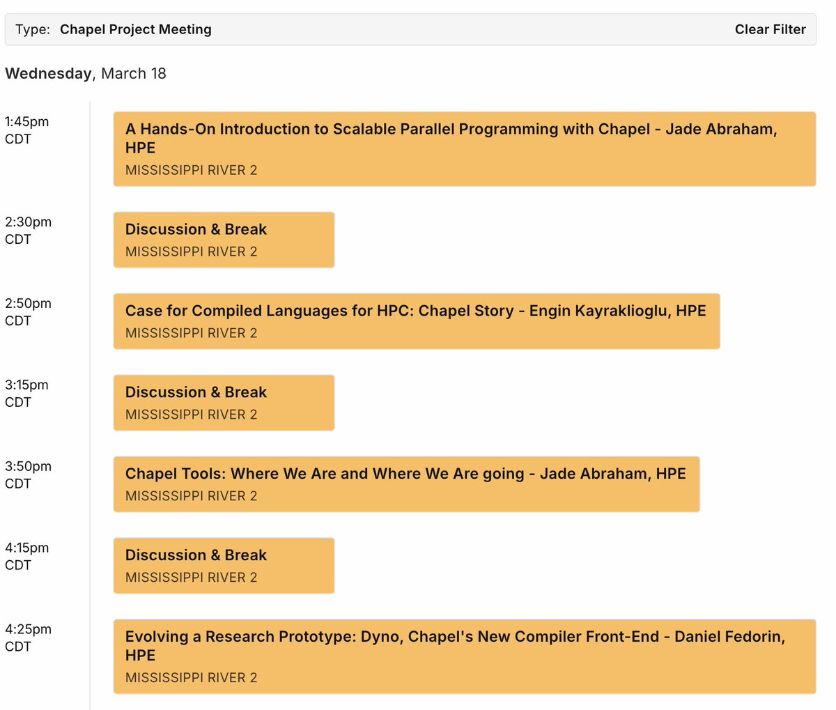 Chapel Language tweet media