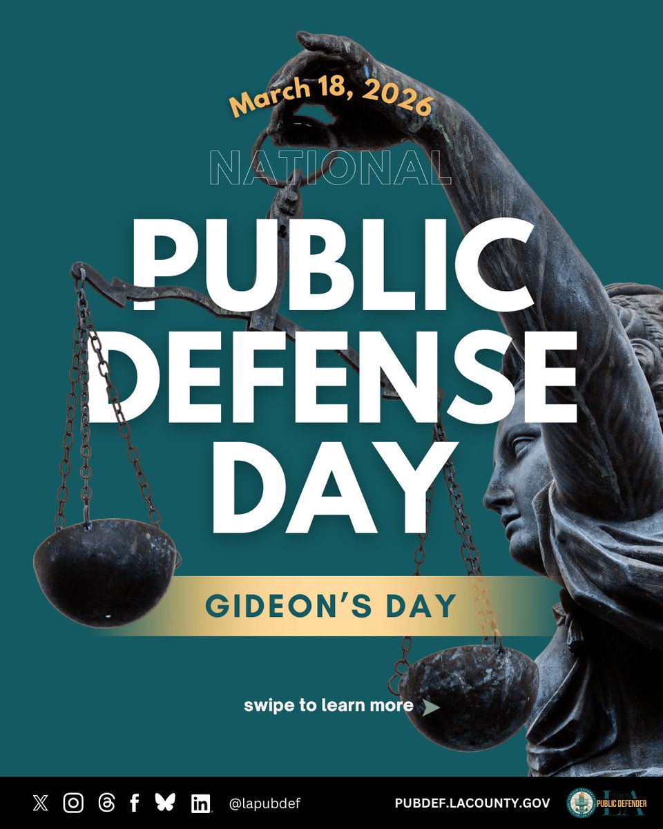 LA County Public Defender's Office tweet media