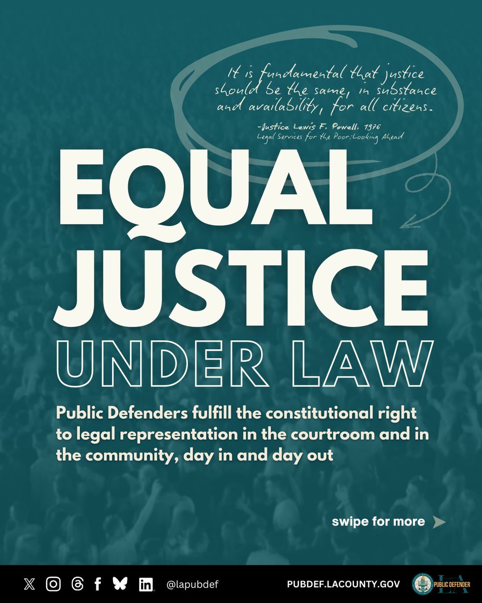 LA County Public Defender's Office tweet media