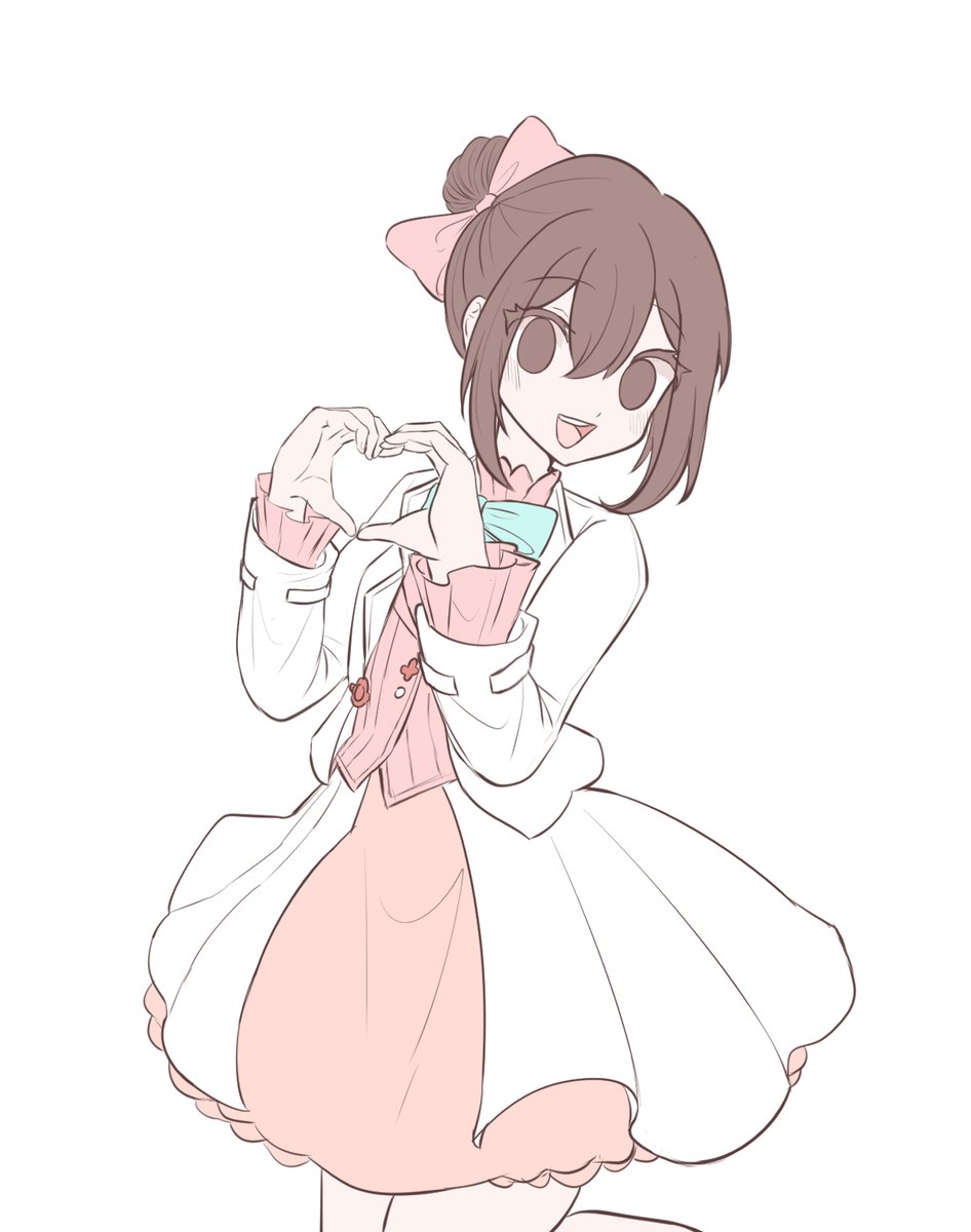 まだ描いてる途中けどめっちゃ可愛いくて見て 