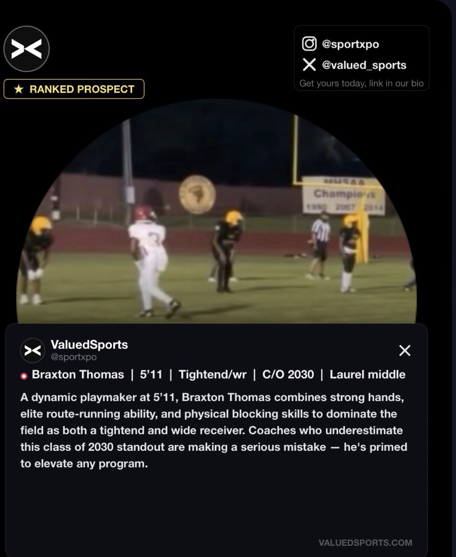 Braxton Thomas tweet media