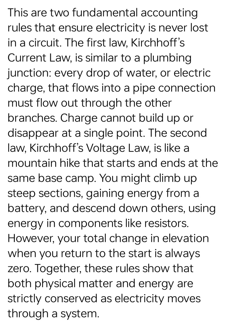 skglearning's tweet image. Kirchhoff’s laws ✍️
#physics 
#maths