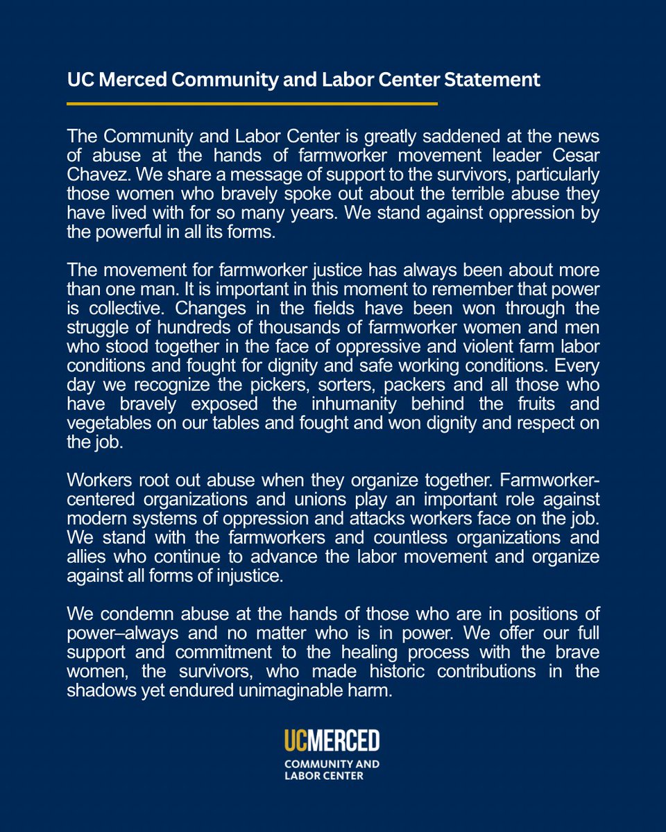 UC Merced Community and Labor Center tweet media