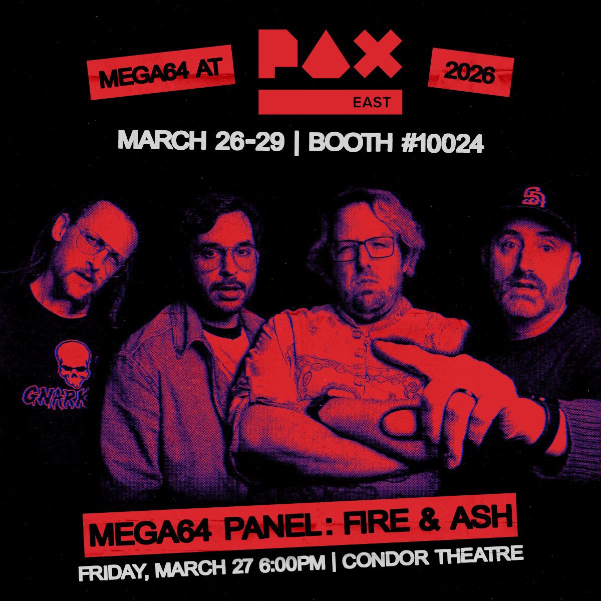Mega64 @ PAX EAST tweet media