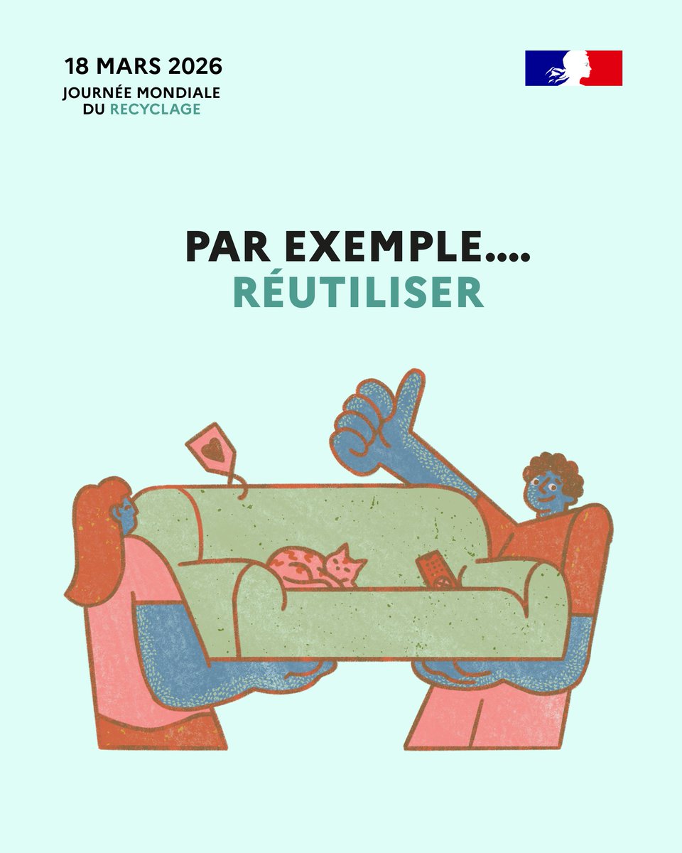 SYVALOM's tweet photo. Vous triez vos déchets pour qu’ils soient recyclés ? ♻️Et si on remontait un cran plus haut dans la hiérarchie des bons gestes à adopter ? Pour vous aider à réduire, à réparer, et à réemployer, voici un site très simple : https://t.co/JiPwoE1Wvd 📷 #JournéeMondialeDuRecyclage https://t.co/ldUSdBz6Ek