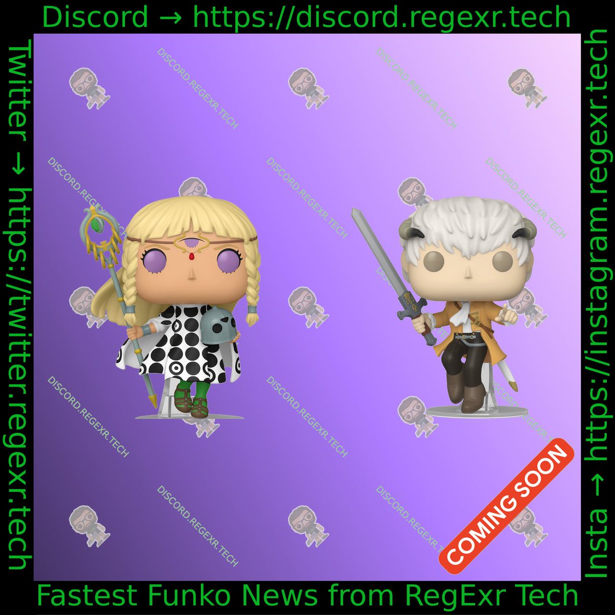 Coming Soon: Metaphor: ReFantazio Metaphor: ReFantazio Pop! Eupha, Strohl PREORDER HERE: reddit.com/r/funkopop/com…