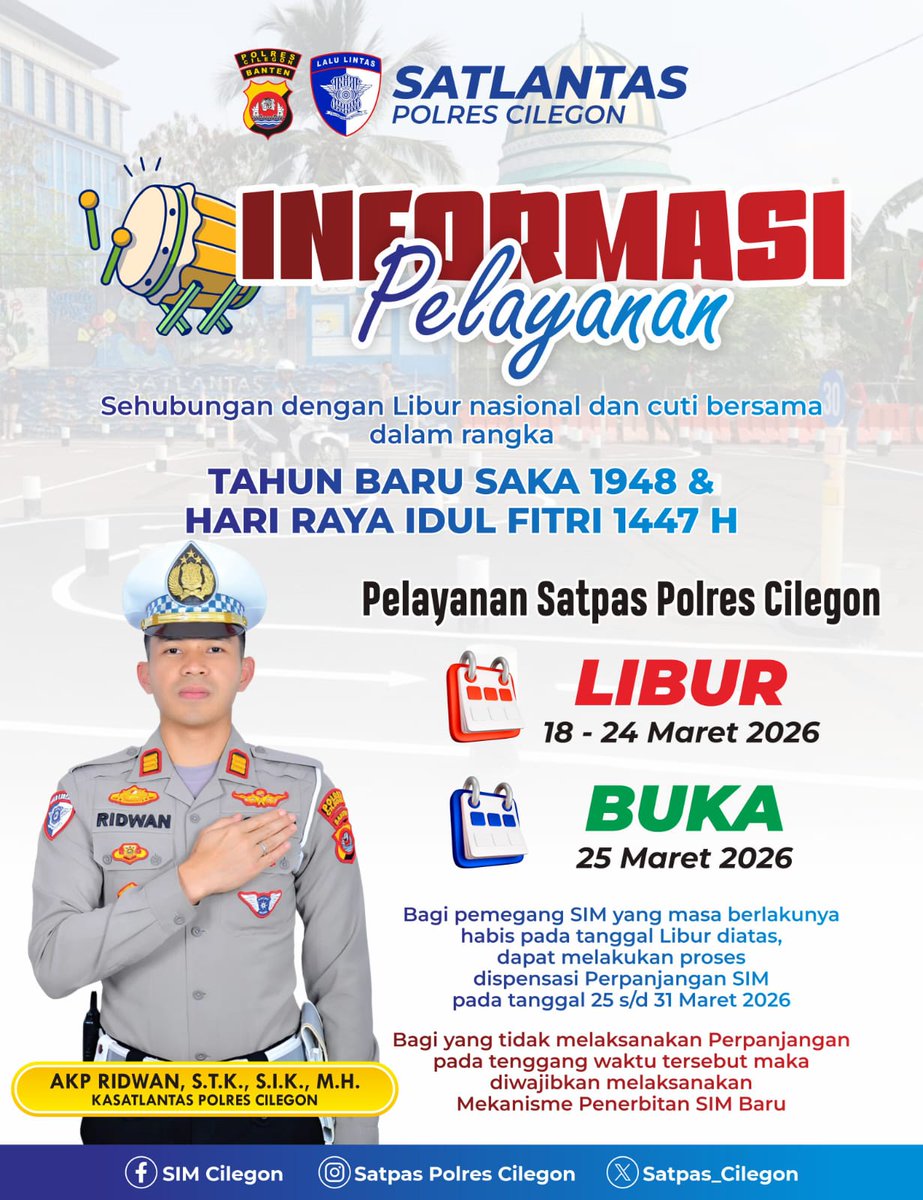 SATPAS POLRES CILEGON tweet media
