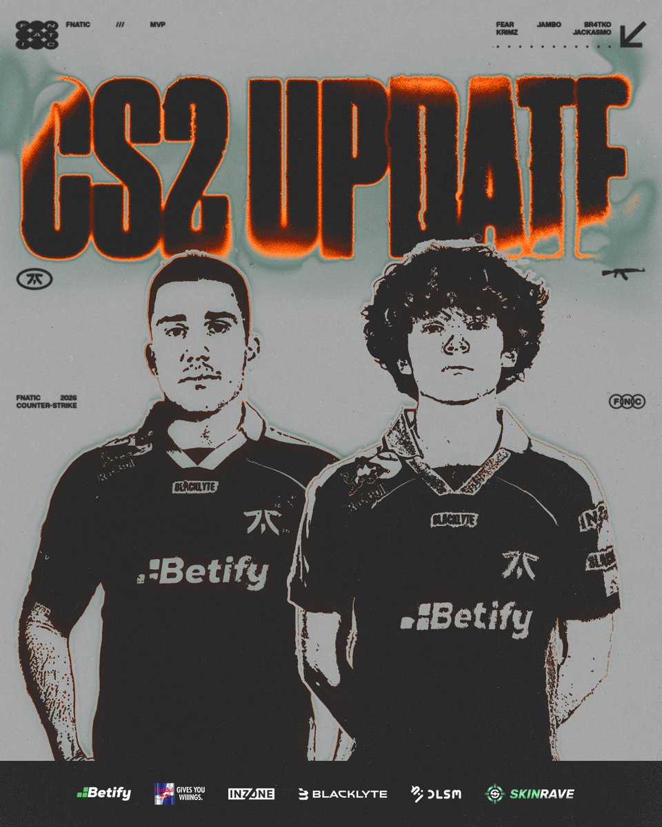 FNATIC CS tweet media