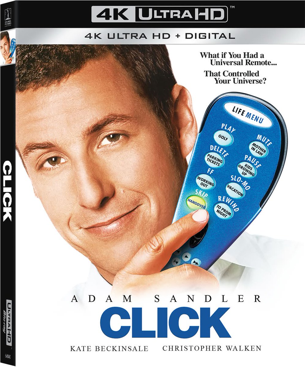 Coming to 4K UHD via Sony on 6/23

Click (2006)