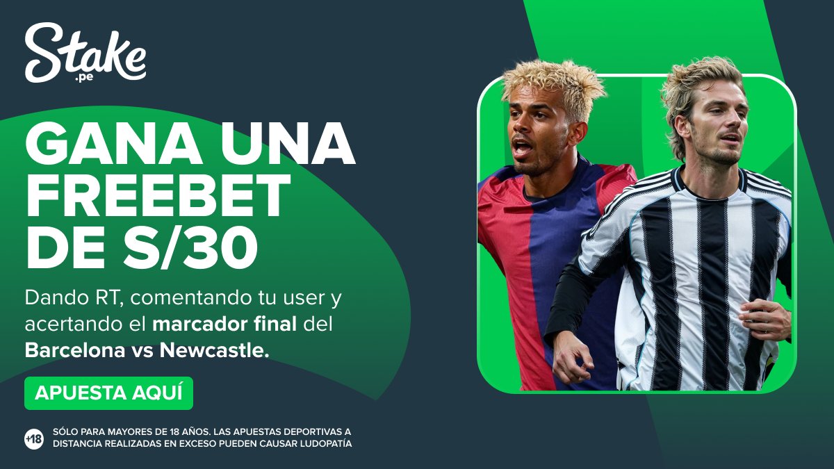 Stake Perú tweet media