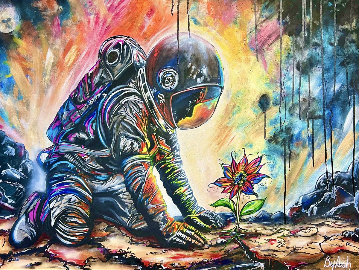 ByAsh556054's tweet photo. @CozomoMedici @rollbit The Last Possible Bloom — ByAsh

There are worlds collapsing.
And there are gestures that refuse to give up.

Not a utopia —
a choice.

A quiet act of care,
held in the most fragile moment.

🖼️ https://t.co/Zb3Rk5TeQz

#ArtTank ⚔️ https://t.co/VOjFI3LxAi