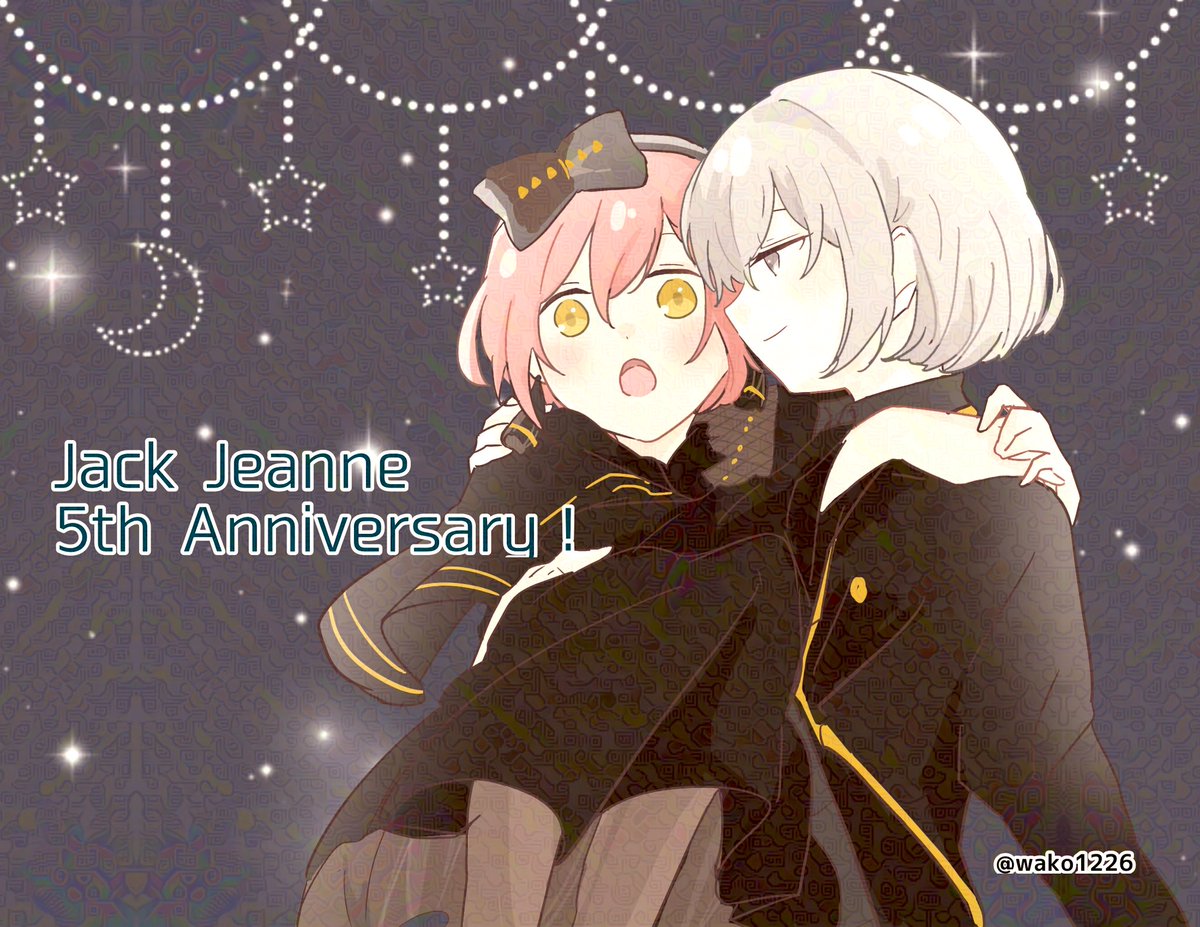 ジャックジャンヌ5周年おめでとうございます🩵🥂
嬉しい情報盛りだくさんの配信ありがとうございました😭🙏✨✨