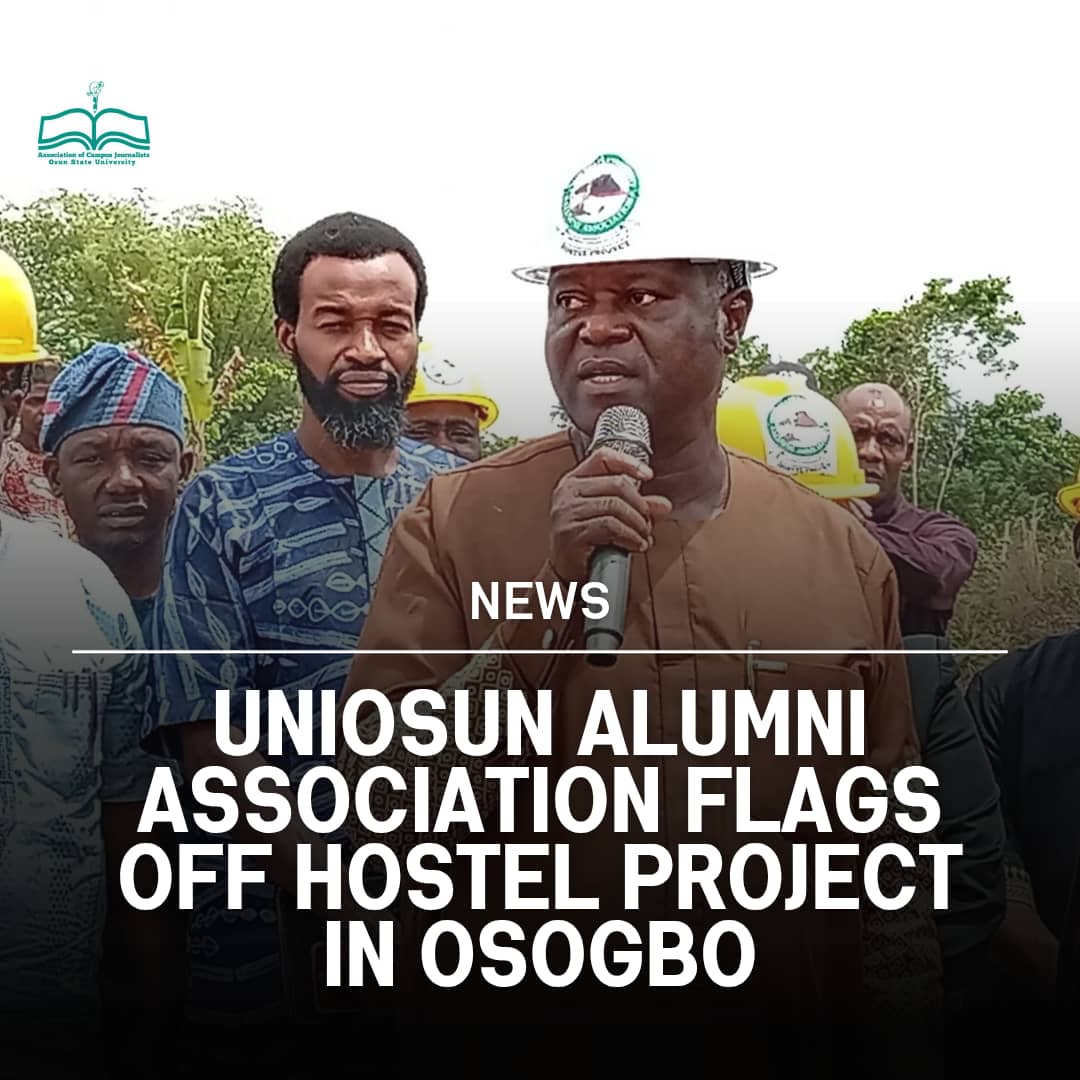 Association of Campus Journalists, UNIOSUN tweet media