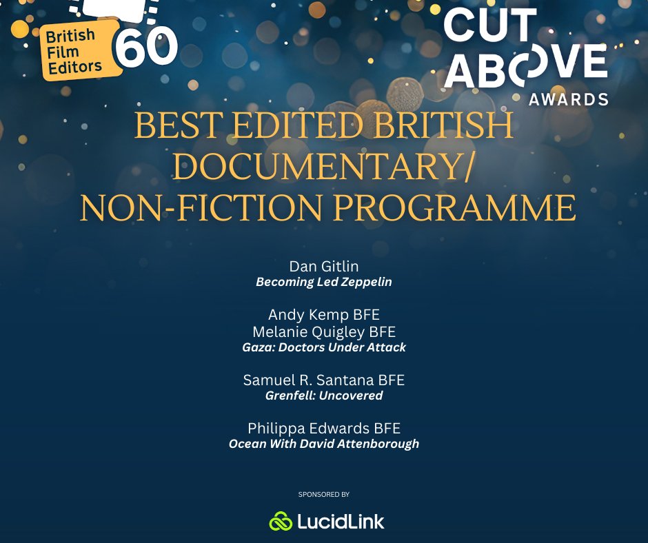 British Film Editors BFE tweet media