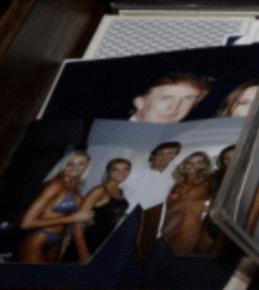 Here’s a photo they deleted from the Epstein files.

Donald Trump with no jacket and no tie.