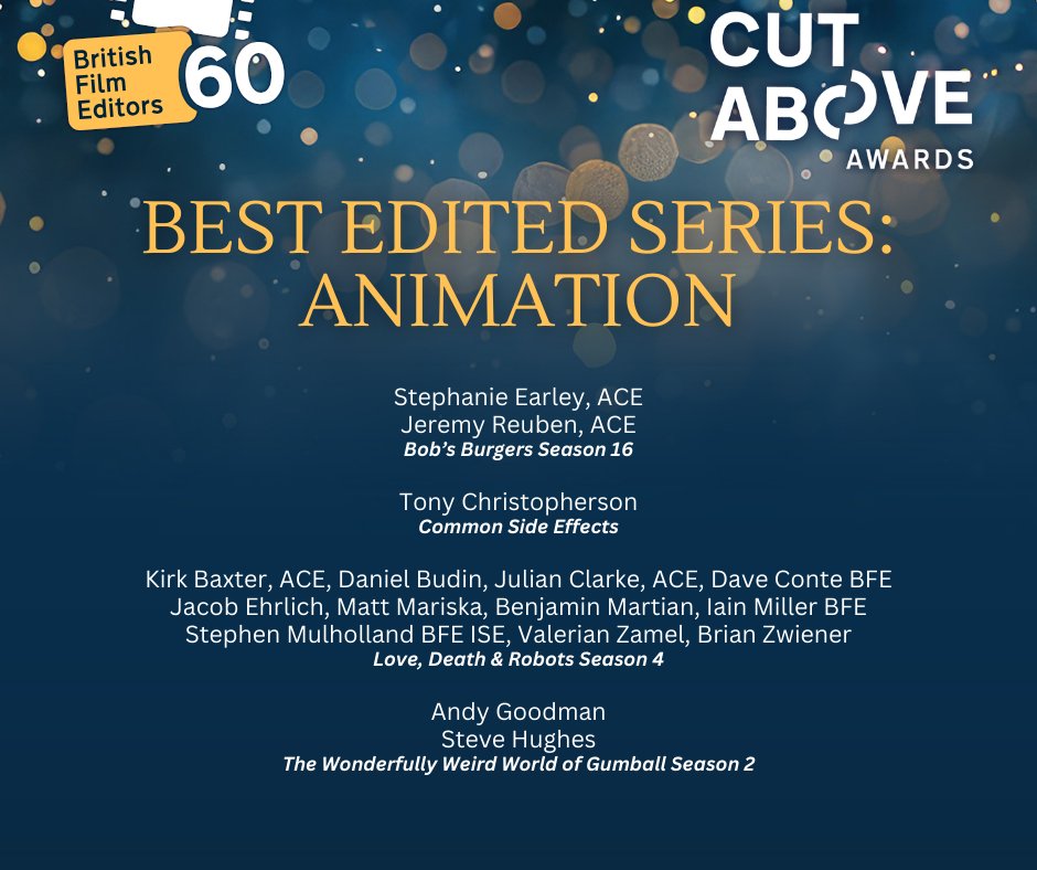 British Film Editors BFE tweet media