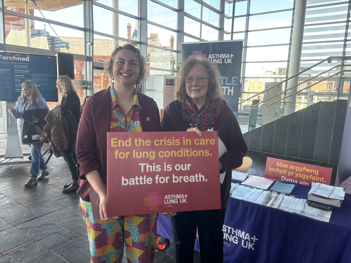 Asthma + Lung UK Cymru tweet media