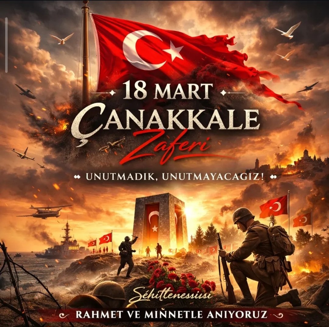 AnkaraDesenGSK's tweet photo. "Çanakkale Geçilmez!"  Nidasıyla tarihin akışını değiştiren, bağımsızlık meşalesini sonsuza dek yakan Şanlı zaferimizin 111. yılı kutlu olsun; başta Gazi Mustafa Kemal Atatürk olmak üzere tüm şehitlerimizi saygı ve minnetle anıyoruz. 
 🇹🇷 Ne Mutlu Türküm Diyene 🇹🇷 https://t.co/X4M64o0GYH