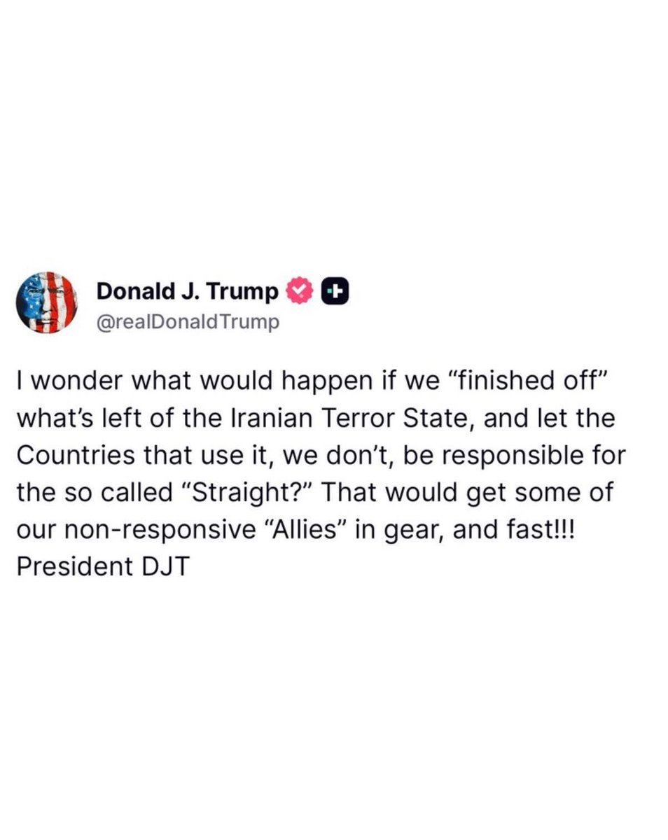 ดี สมน้ำหน้าให้มันดูแลกันเองส่งน้ำมันผ่านฮอมุสไม่ได้อเมริกาก็ไม่เดือดร้อนจ้าไม่ใช้อยู่แล้วทรัมป์ลงทุนยิงกับอิหร่านนิดๆหน่อยๆแล้วลองใจ NATOดูว่าจะกล้าช่วยป่ะเพราะยูคือคนที่ต้องการน้ำมันจากทางผ่านนี้ ถ้าไม่กล้าก็ช่วยเหลือตัวเองนะวิถีพ่ออเมริกันที่แท้ทรูลูกต้องเดินด้วยตัวเองนะจ๊ะ