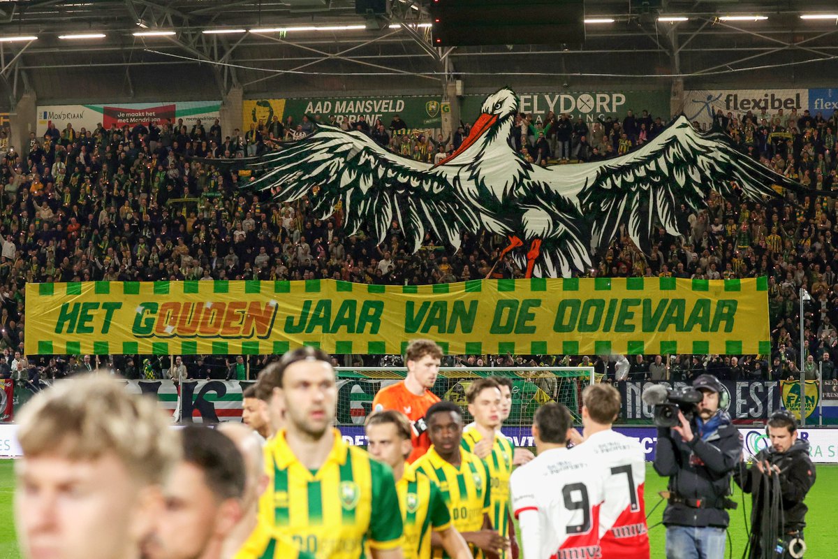 ADODenHaag's tweet photo. Het Gouden Jaar van de Ooievaar! 

#ADODenHaag #Promotie 
🙌 Fansupport Den Haag https://t.co/8rkYiFvxXO