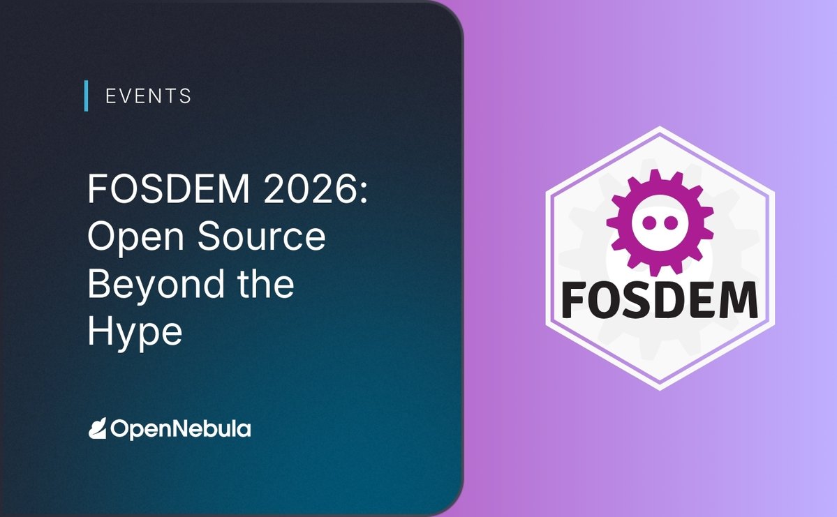 OpenNebula Systems tweet media