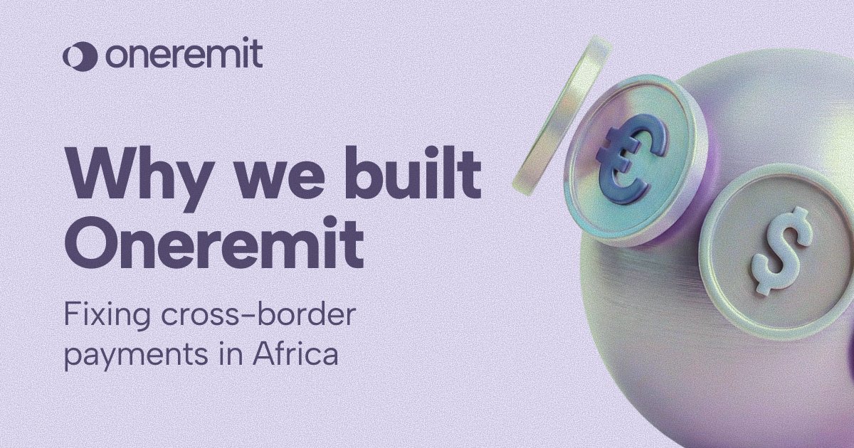 Oneremit | Your Cross-border Payments Partner tweet media