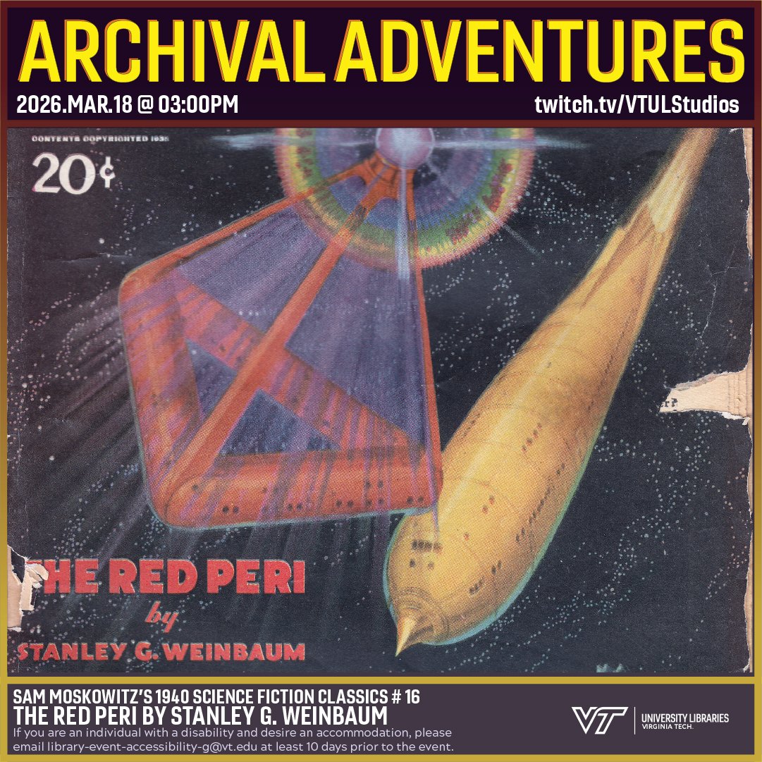 VT Libraries tweet media