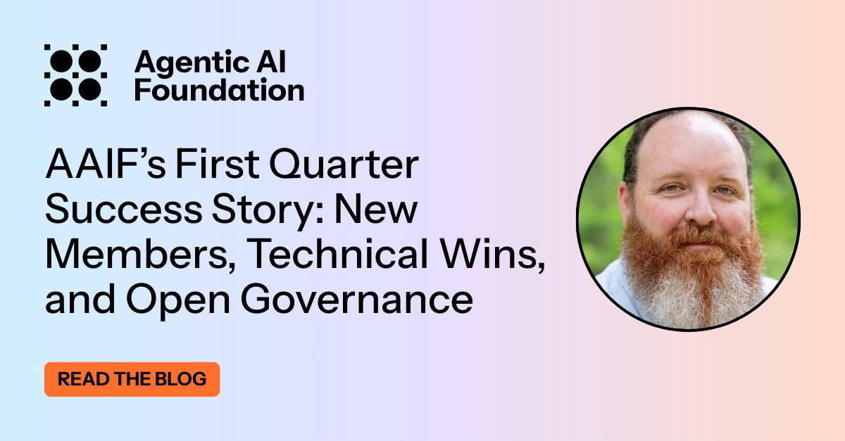 Agentic AI Foundation tweet media