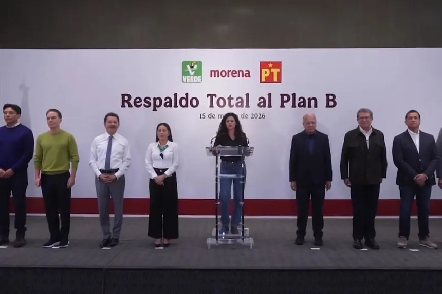 Primero el PT vota EN CONTRA de la reforma de <a href="/Claudiashein/">Claudia Sheinbaum Pardo</a> , deja sola a <a href="/PartidoMorenaMx/">Morena</a>  y pone cara de 'no al Plan B' por la revocación en 2027 que les quita ventaja. 
Ahora, ¡zas! después de pláticas en Segob y 'ajustes', dan respaldo total al Plan B. 
¿Principios o puro