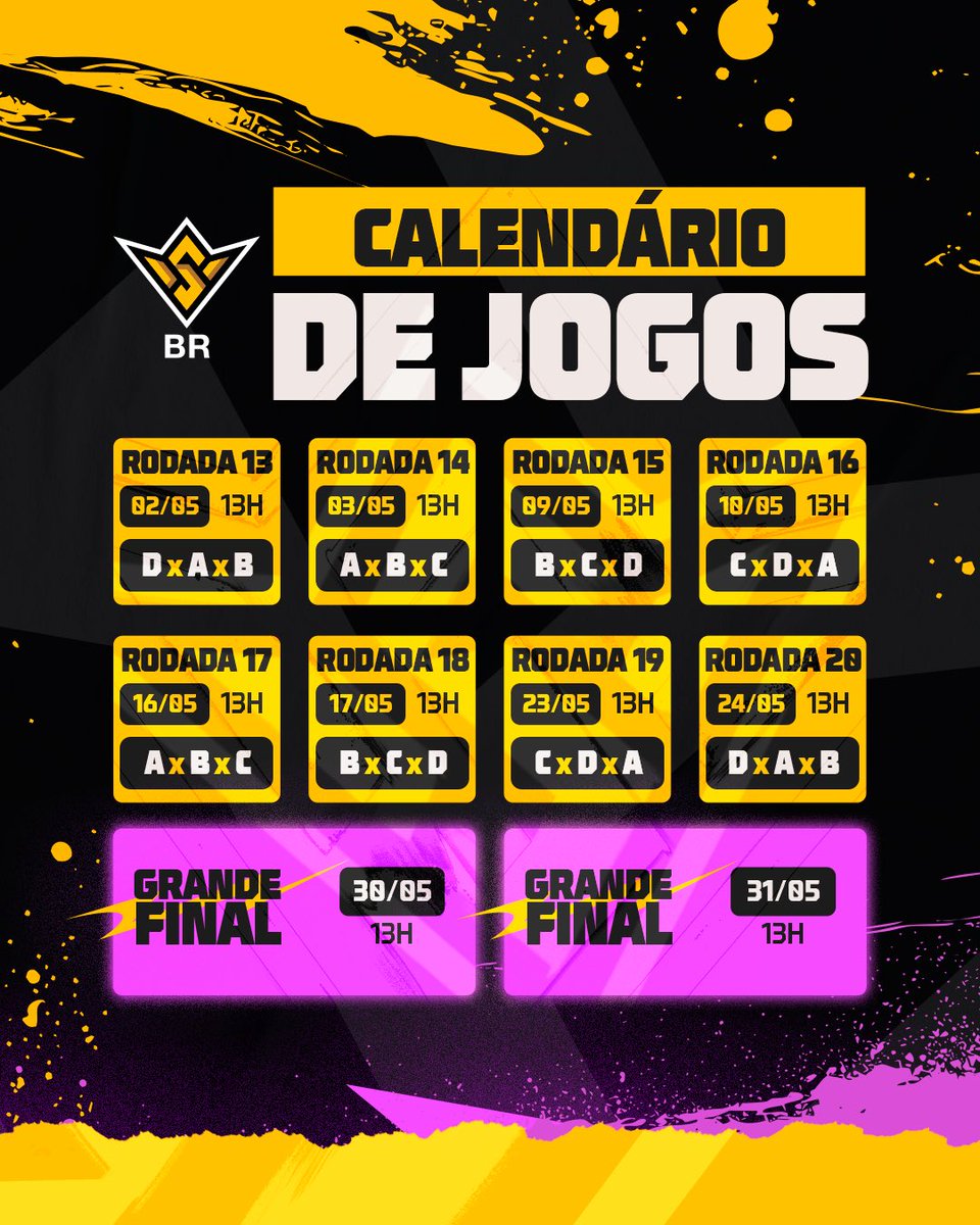 🔥 O CALENDÁRIO TÁ ON, TROPA! 

Agora é oficial… já pode se preparar, porque a estreia tá chegando!

📅 21 e 22 de março, às 13h. É NESSE FDS. 🔥