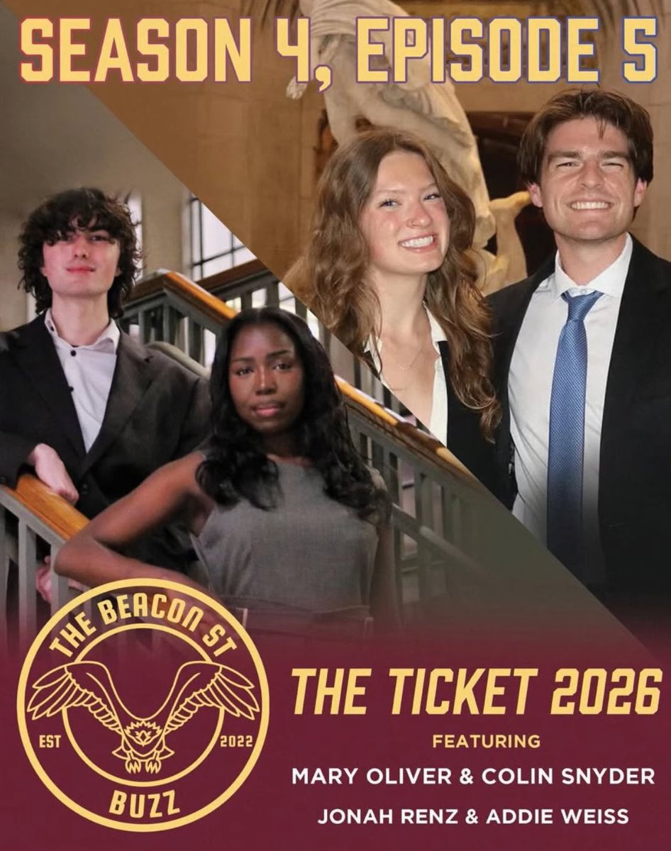 bstreetbuzz's tweet photo. The Buzz is BACK with a two-part episode, just in time for the 2026 UGBC election!

We sat down with both tickets for wide-ranging conversations on their policies and goals for governing. 

Both interviews can be found at the link in our bio and be sure to vote on March 19! https://t.co/LYXCwYHiwl