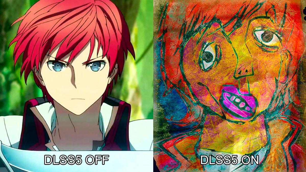 JavituchiMK's tweet photo. Hmmm... 🤔

#YSVIII #DLSS5 https://t.co/Oe2RktH4js