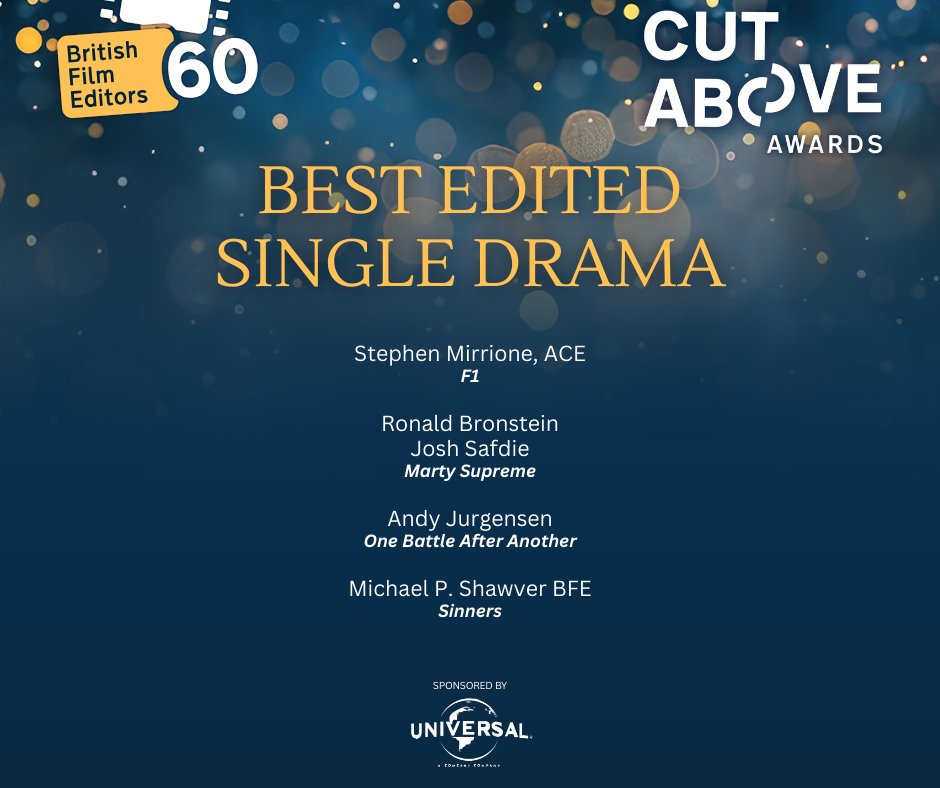 British Film Editors BFE tweet media