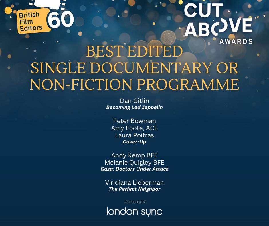 British Film Editors BFE tweet media